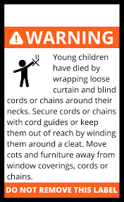 Consumer Affairs Victoria - Loose curtain and blind cords can strangle  children who become entangled in them. Order our free safety kit to help  make looped curtain and blind cords safer in